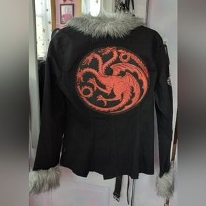 Fire & Ice- custom GoT themed RAGE × Tripp NYC jacket- PRICE FIRM!